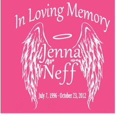 In Memory of Jenna Neff - MILLIONSHIRTMOM.COM